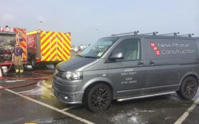 Shiny New Van